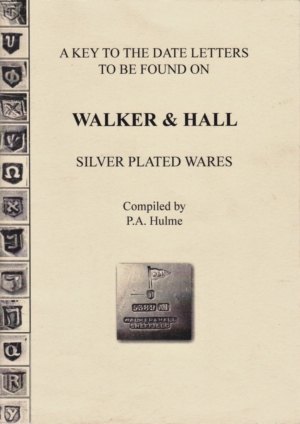 Walker and Hall Date letters