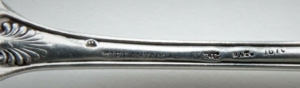 Sterling Silver Regular Fork 7 1/8" Palm by Tiffany and Co
