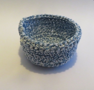 Hand croched bowl