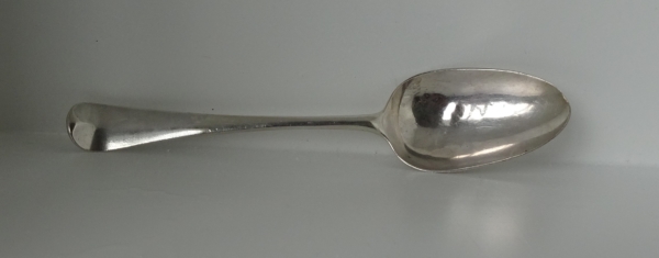 Hanoverian Silver Table Spoon Thomas Wallis London 1766