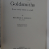 Chester Goldsmiths Maurice H. Ridgway
