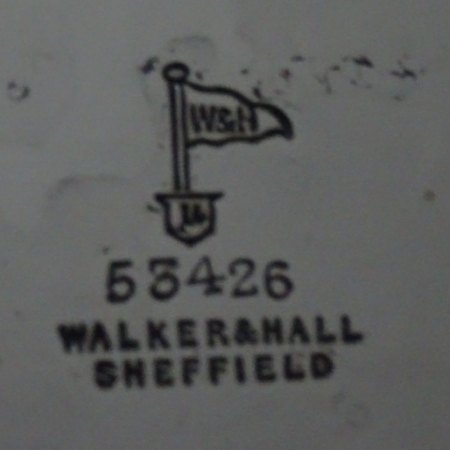 Walker & Hall 1895 tray